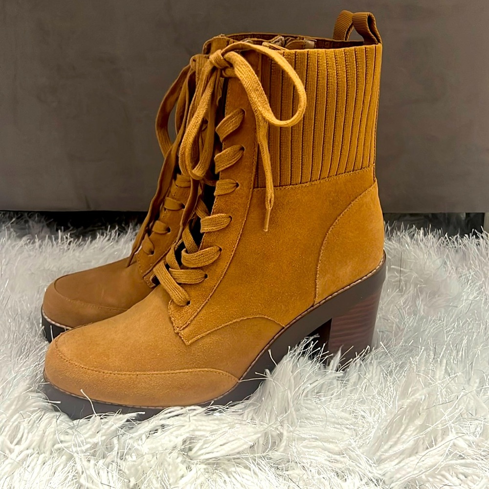Camel Colored Booties